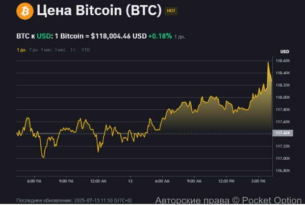 Цена биткоина сейчас на 13 июля