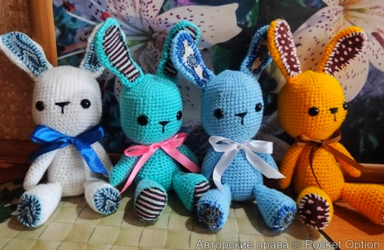 вязаные игрушки