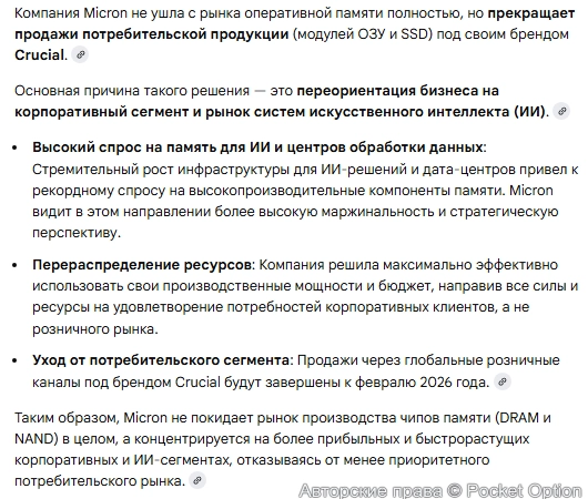 Уход Микрона