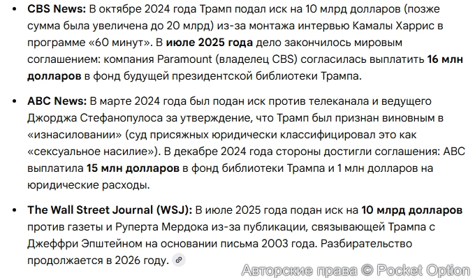 Иски Трампа 1