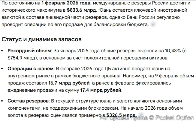 Запасы юаней