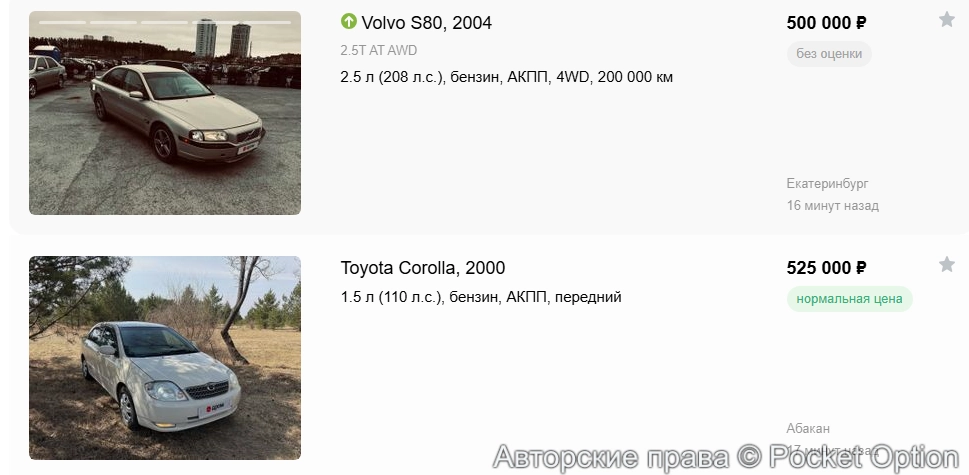 Продажа авто