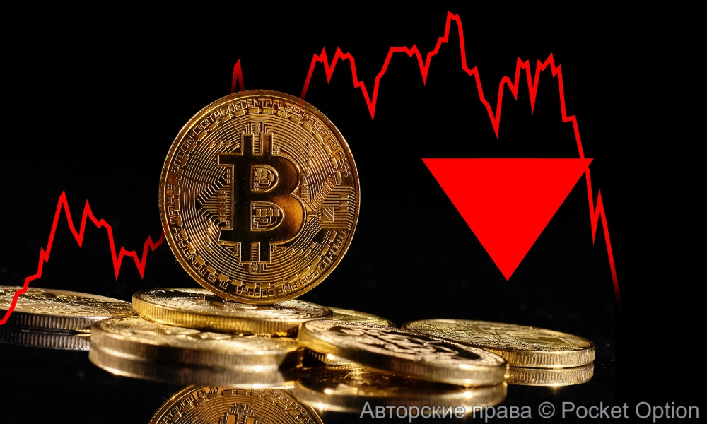 биткоин падение