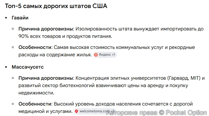 дорогие штаты